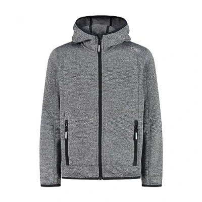 Abbildung von CMP Kinderjacke mit fester Kapuze, Eis Titan Schwarz, 104