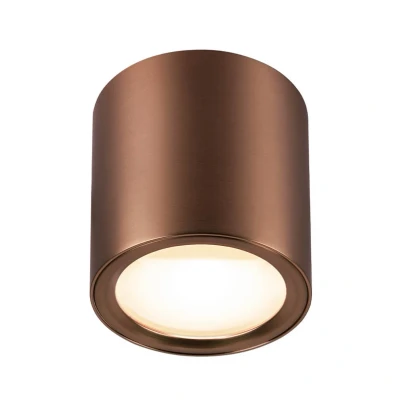 Abbildung von SLV LED Deckenleuchte Oculus, kupferfarben, 9 cm dim to warm