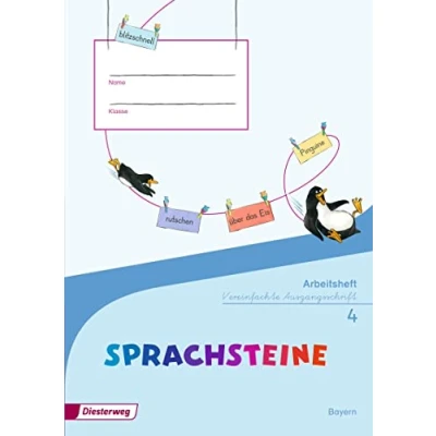 Abbildung von SPRACHSTEINE Sprachbuch Ausgabe 2014 für Bayern: Arbeitsheft 4 VA