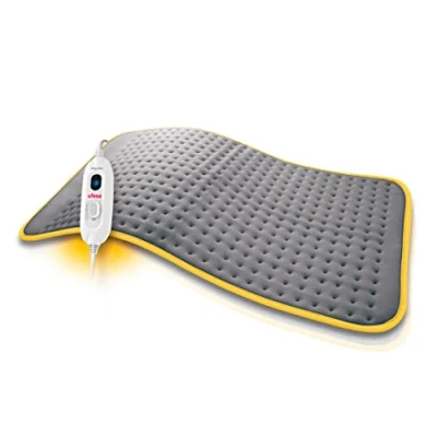 Abbildung von Ufesa Flexyheat E4 Elektrisches Wärmekissen XXXL 75 x 40 cm, 100 W, Ultraweiche Mirkofaser, 3 Temperaturstufen, automatische Abschaltung, waschbar