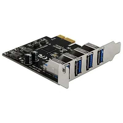 Abbildung von DeLOCK 90304, PCIe, USB 3.2 Gen 1 (3.1 1), Niedriges Profil, PCIe 2.0, Grün, China
