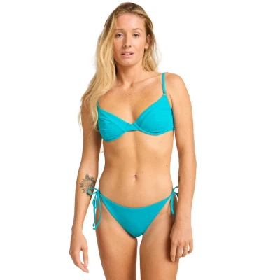 Abbildung von Billabong Sol Searcher Tropic Bikinihose zum Binden an der Seite für Frauen Gelb