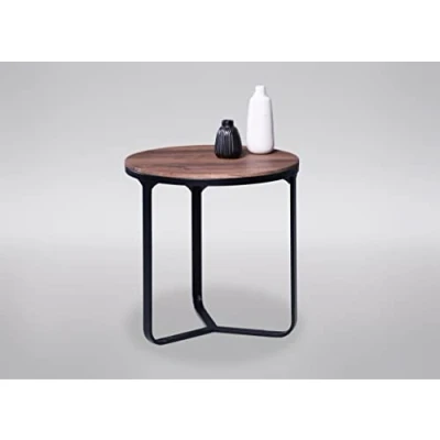 Abbildung von M2 Kollektion Boston 1 Couchtisch, Metall, schwarz, 50x51x50