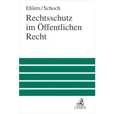 Abbildung von Rechtsschutz im Öffentlichen Recht (Großes Lehrbuch)