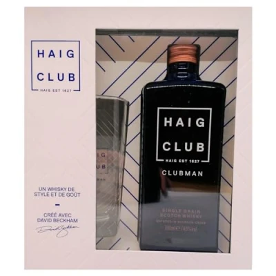 Abbildung von Haig Club Clubman 0,7 l 40% Single Malt Scotch Whisky + 1 x original Glas als Geschenkset by Reichelts