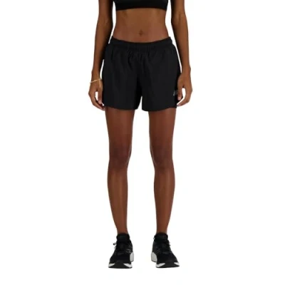 Abbildung von New Balance Short kurze Sporthose, Damen, Größe: Large, Black