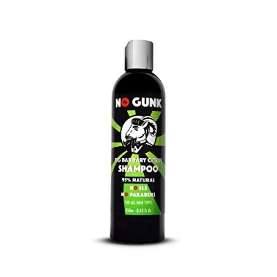 Abbildung von NO GUNK Naturkosmetik Natürliches Shampoo für Men ohne Sulfat, SLS, Paraben alle Haartypen Fig Barbary (Citrus, 250ml)