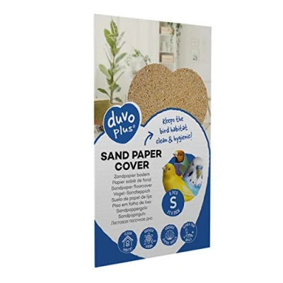 Abbildung von Duvo+ S Größe Blatt Sandpapier für Vögel 8 Stück 21x35cm