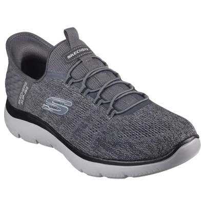 Abbildung von Skechers Herren Hands Free Slip ins Summits Key Pace Sneaker, anthrazit, 43 EU Weit