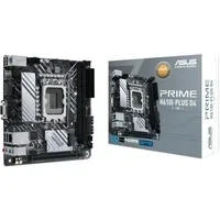 Abbildung von ASUS Prime H610I PLUS D4 CSM Mainboard Sockel Intel LGA 1700 (Intel H610, Mini ITX, DDR4 Speicher, PCIe 4.0, 2X M.2, 1Gb Ethernet, DisplayPort, HDMI), schwarz