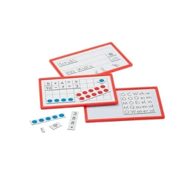 Abbildung von Legekasten Deutsch &amp; Mathematik: Magnetischer mit 3 Tafeln (ABC Material)