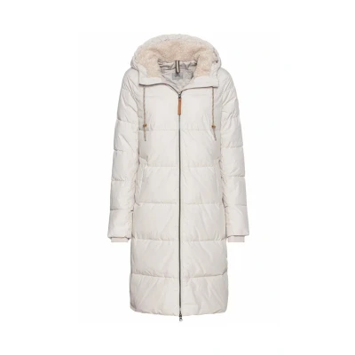 Abbildung von camel active Langer MIT GEFÜTTERTER Kapuze Wintermantel, Damen, Größe: 48, Pearl