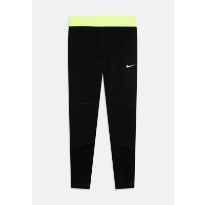 Abbildung von Nike Performance PRO Leggings Tights für Kinder, Größe: 152 158, Black/volt/white