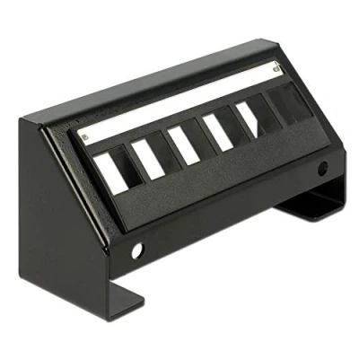 Abbildung von DELOCK Keystone Halterung Multimedia Panel 6 Port