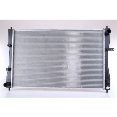 Abbildung von NISSENS 68184 Kühler, Motorkühlung Aluminium 640 402 16 Kühlrippen gelötet MITSUBISHI: COLT 6, SMART: Forfour I