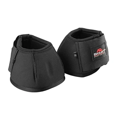 Abbildung von Hufglocken Neopren Pferdeglocken START Nylon für Pferd und Pony. 2 Stück