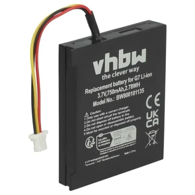 Abbildung von vhbw Akku Ersatz für Logitech 533 000018, F12440097, L LY11 kabellose Maus (750mAh, 3,7V, Li Ion)