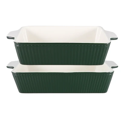 Abbildung von Greengate Alice Auflaufformen pinewood green Set2