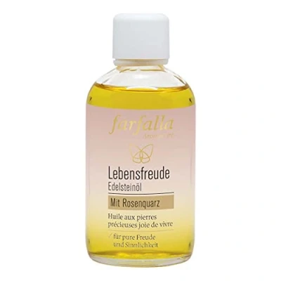 Abbildung von Farfalla Edelsteinöl, Lebensfreude mit Rosenquarz, 100ml (2)