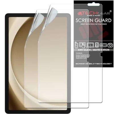 Abbildung von TECHGEAR Displayschutzfolie für Samsung Galaxy Tab A9 Plus 27,9 cm (11 Zoll), blendfrei, SM X210 / X215), matt, Zoll) 2023, 2 Stück