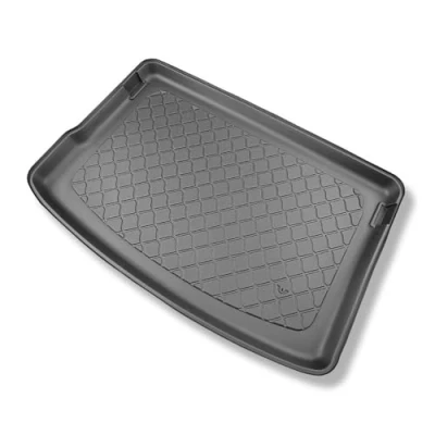 Abbildung von Mossa Kofferraumwanne kompatibel mit Skoda Fabia IV Hatchback (09.2021 ) Kofferraummatte rutschfest Schutzmatte G2