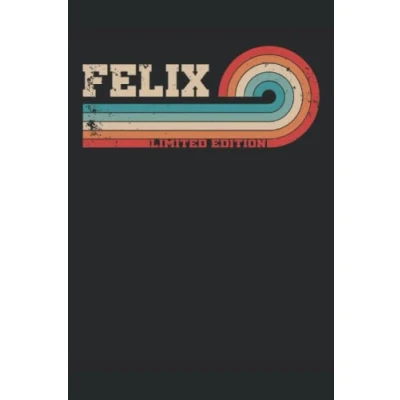 Abbildung von Felix Limited Edition: Notizbuch für I Eintragen von Notizen, Texten, Terminen, Aufgaben &amp; Ideen 100 karierte Seiten Geschenkidee