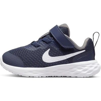 Abbildung von NIKE Performance Revolution 6 (TDV) Laufschuh Neutral für Kinder, Größe: 21, Midnight navy/white/flat pewter Schuhe