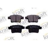 Abbildung von Bremsbelagsatz, Scheibenbremse KRAFT AUTOMOTIVE 6012128