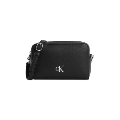 Abbildung von Calvin Klein Jeans Minimal Monogram Camera BAG Umhängetasche, Damen, Größe: One Size, Black