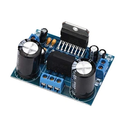 Abbildung von Verstärkerplatine, TDA7293 100 W Digital Mono Audio Verstärkerplatinenmodul, Dual AC12 32 V Leistungsverstärkerplatine, Frequenzbereich 20 Hz bis kHz, 15 V/us Konvertierungsrate