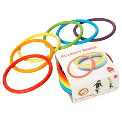 Abbildung von Gonge Activity Rings, Set of 6 Plastic Rubber Diameter: 16.4 cm, 6er