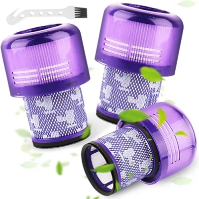 Abbildung von Filter für Dyson V11, 3 Pack V11 V15 SV14 SV17 SV22 Detect Animal Absolute Extra Pro Torque Drive Akku Staubsauger, Ersetzen Sie # DY 970013 02