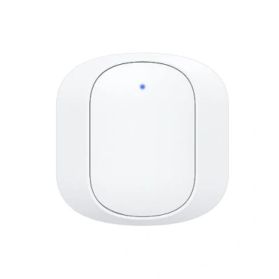 Abbildung von WOOX 701129 Mini Wireless Smart Schalter Alexa Sprachsteuerung, R7053 Zigbee Weiß