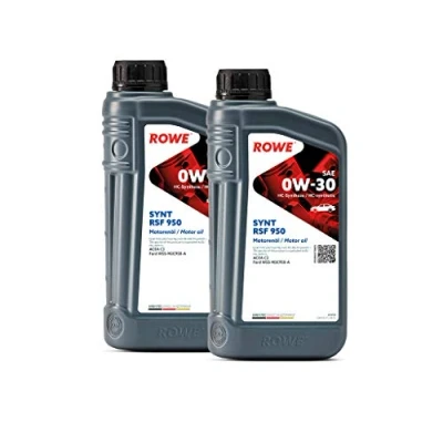 Abbildung von 2 (2x1L) Liter ROWE HIGHTEC SYNT RSF 950 SAE 0W 30 Motoröl Made in Germany