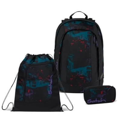 Abbildung von Satch Schulrucksack Air (3tlg., inkl. Schlamperbox und Sportbeutel)