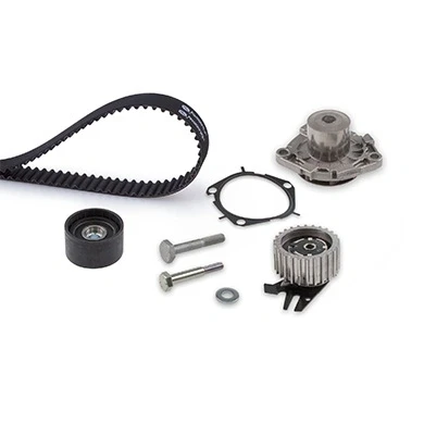 Abbildung von GATES FleetRunner Micro V Stretch Fit KP15684XS 1 Wasserpumpe + Zahnriemensatz FIAT: Doblo II Kasten / Kombi, Ducato III Kastenwagen