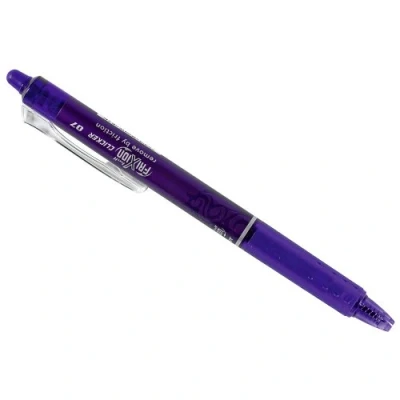 Abbildung von PILOT FRIXION ball CLICKER Tintenroller violett 0,4 mm Schreibfarbe lila