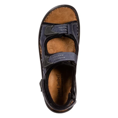 Abbildung von Josef Seibel Trekkingsandale, Herren, Größe: 46, Ocean/schwarz Schuhe