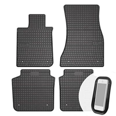 Abbildung von Gummimatten Auto Fußmatten Gummi Automatten Passgenau 4 teilig Set passend für BMW 7er G12 ab 2015