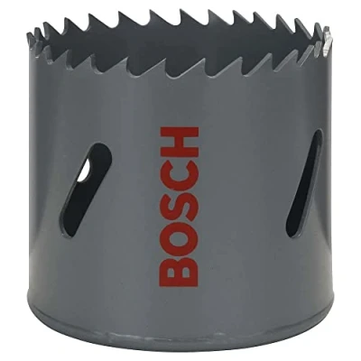 Abbildung von Bosch Accessories Professional 1x Lochsäge HSS Bimetall für Standardadapter (für Metall, Aluminium, rostfreiem Edelstahl, Kunststoffen und Holz, Ø 56 mm, Zubehör Bohrmaschine)