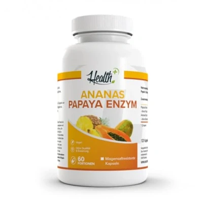 Abbildung von HEALTH+ ANANAS PAPAYA ENZYME, 120 Kapseln St