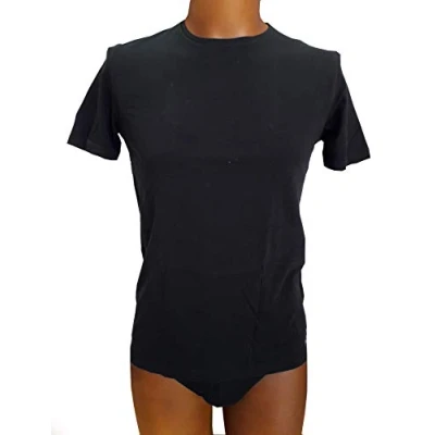 Abbildung von Fila Herren Rundhals T Shirt FU5002 Man Round Neck Undershirt 200 M, Black,