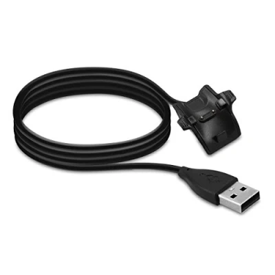 Abbildung von kwmobile USB Kabel Charger kompatibel mit Honor Band 5/4 / 3/3 Pro 2/2 Ladekabel Smart Watch Ersatzkabel Fitnesstracker Aufladekabel in Schwarz