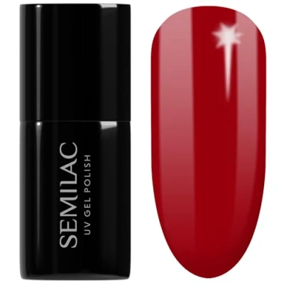 Abbildung von Semilac UV Nagellack Hybrid 345 Gorgeous Red 7ml Kollektion Valentines