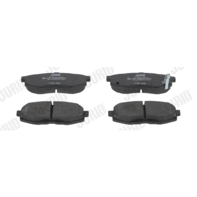 Abbildung von JURID 573959J Bremsbelagsatz mit akustischer Verschleißwarnung ohne Zubehör SUBARU: Forester IV, Outback Legacy 5 Kombi, TOYOTA: GT86 Coupe
