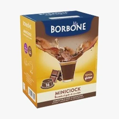 Abbildung von 96 Kaffee Kapseln borbone Kompatibel lavazza A Modo Mio Getränk Solvent Mini Ciok Schoko L&#039;Emporio