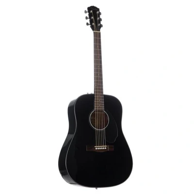 Abbildung von Fender CD 60S Dreadnought Akustikgitarre, Walnussgriffbrett, Schwarz