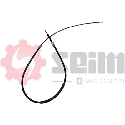 Abbildung von SEIM 554524 Handbremsseil hinten links, rechts 1561/896 VOLKSWAGEN: Touran I
