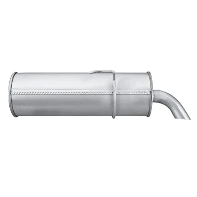 Abbildung von HELLA 8LD 366 031 811 Endschalldämpfer hinten mit Anbauteilen PEUGEOT: 106 I Schrägheck