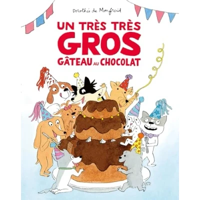 Abbildung von Un très gros gâteau au chocolat